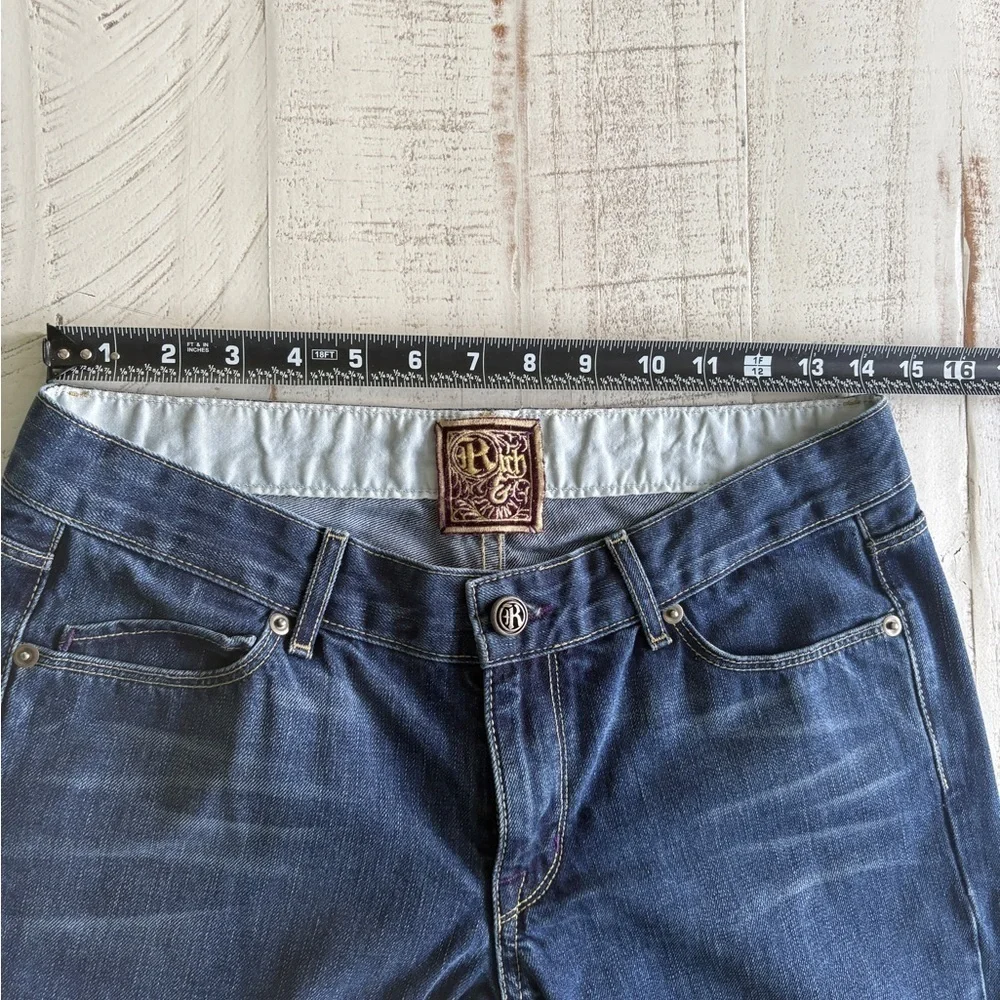Rich & Skinny Women SZ 27 Jeans Blue Moon Straight Leg - Picture 5 of 7